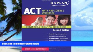 Best Price Kaplan ACT Math and Science Workbook (Kaplan Test Prep) Kaplan On Audio