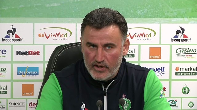 Foot - L1 - ASSE : Galtier «On ne peut pas rester comme ça sans marquer»