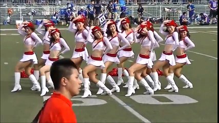【チアリーディング！】　xleague ハーフタイムショー　japanese