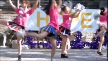 【いろんなアンスコ？】女子高生がミニスカでチアダンス　 japanese  cheerleading