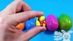 Surprise Eggs Learn Sizes from Smallest to Biggest Opening Eggs with Toys Lesson 6