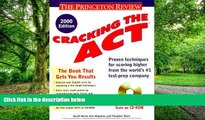 Price Cracking the ACT with CD-ROM, 2000 Edition (Cracking the Act Premium Edition) Theodore