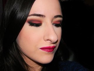 Smokey rosso mattone - Fall make up