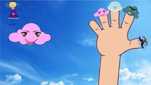Finger Family Rhymes CLOUD Cartoons for Children | Children Cartoon Rhymes 2D Animation