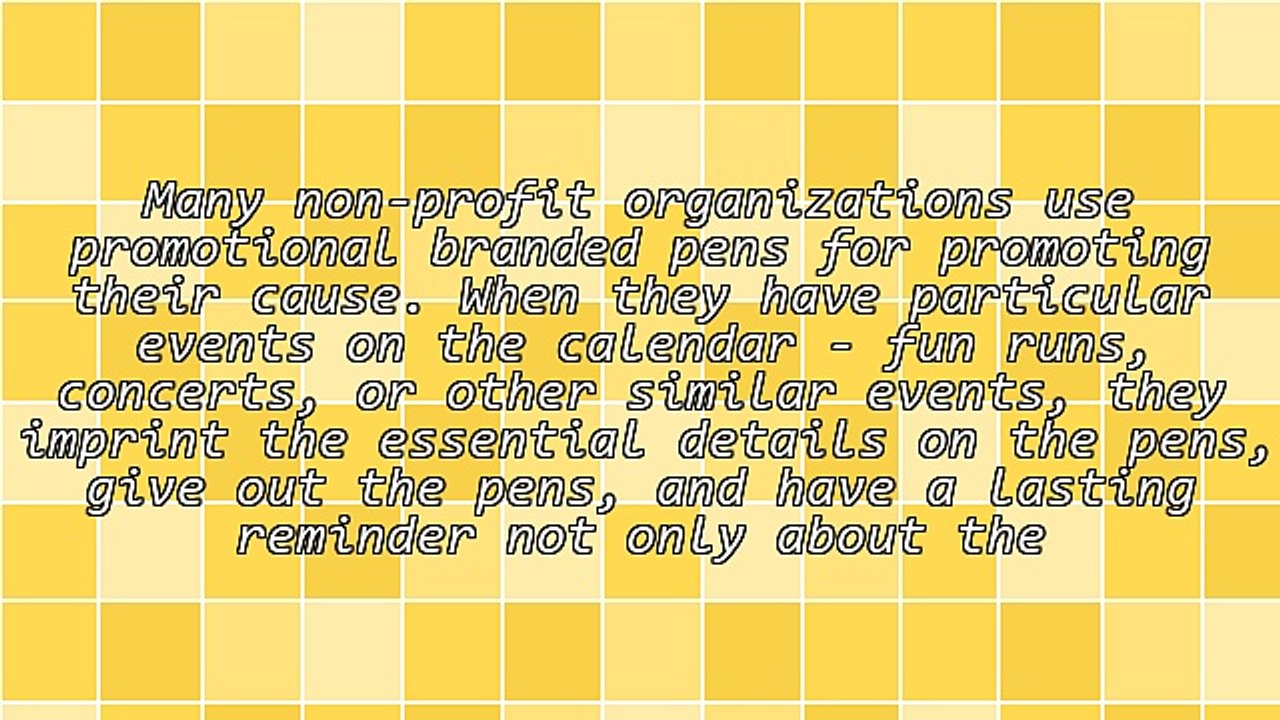 The Many Uses of Promotional Branded Pens