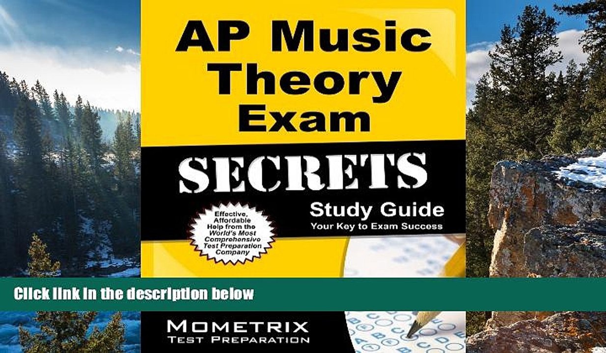 Buy AP Exam Secrets Test Prep Team AP Music Theory Exam Secrets Study Guide: AP Test Review for