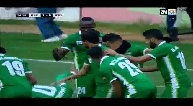 اهداف مباراة النادي القنيطري و نهضة بركان KAC vs RSB 1-0 26-11-2016