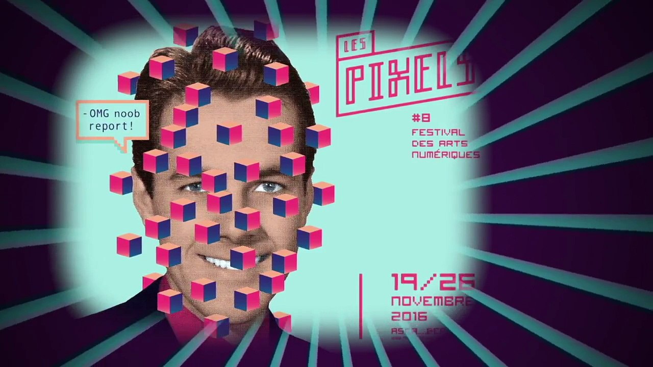 Beauvais Festival les Pixels 2016 Gordon sur la scène et Julien Vjing