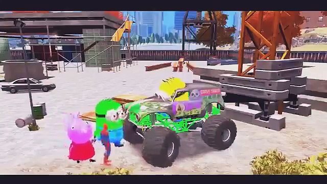 minions spiderman lightning mcqueen fun pj masks #pjmasks #gekko #catboy #captainamerica