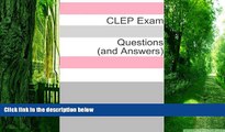 Best Price 500 CLEP Exam Questions (and Answers) Minute Help Guides For Kindle