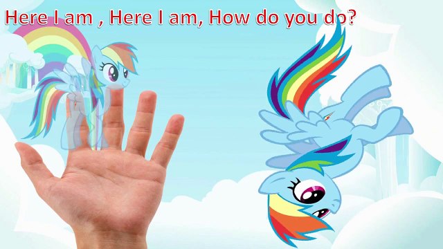 My Little Pony Finger Family Nursery Rhyme Song MLP Kids Songs Baby Learning Cartoon