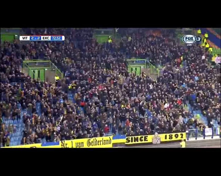 Adnane Tighadouini Goal HD - Vitesse 2-2 Excelsior - 26.11.2016