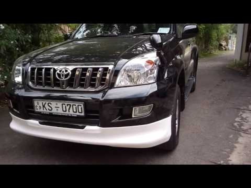 TOYOTA LAND CRUSER 120 BODY KITS SRI LANKA