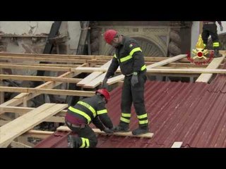 Norcia - Terremoto. Macerie Sant'Agostino (26.11.16)