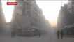 نحو خمسين قتيلا بقصف جوي على حلب
