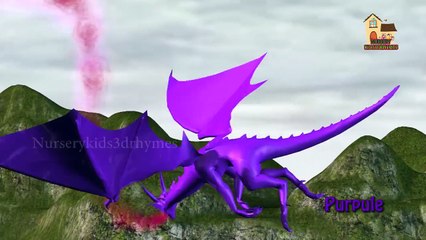 Learn Colorful Horse Colors Songs | Nursery Rhymes for Kids | Teach Dragon Colours Toddlers