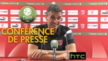 Conférence de presse Nîmes Olympique - Stade de Reims (3-0) : Bernard BLAQUART (NIMES) - Michel DER ZAKARIAN (REIMS) - 2016/2017