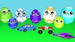 Learn Colours Surprise Eggs Collection for Children - Animated Surprise Eggs for Learning Colors