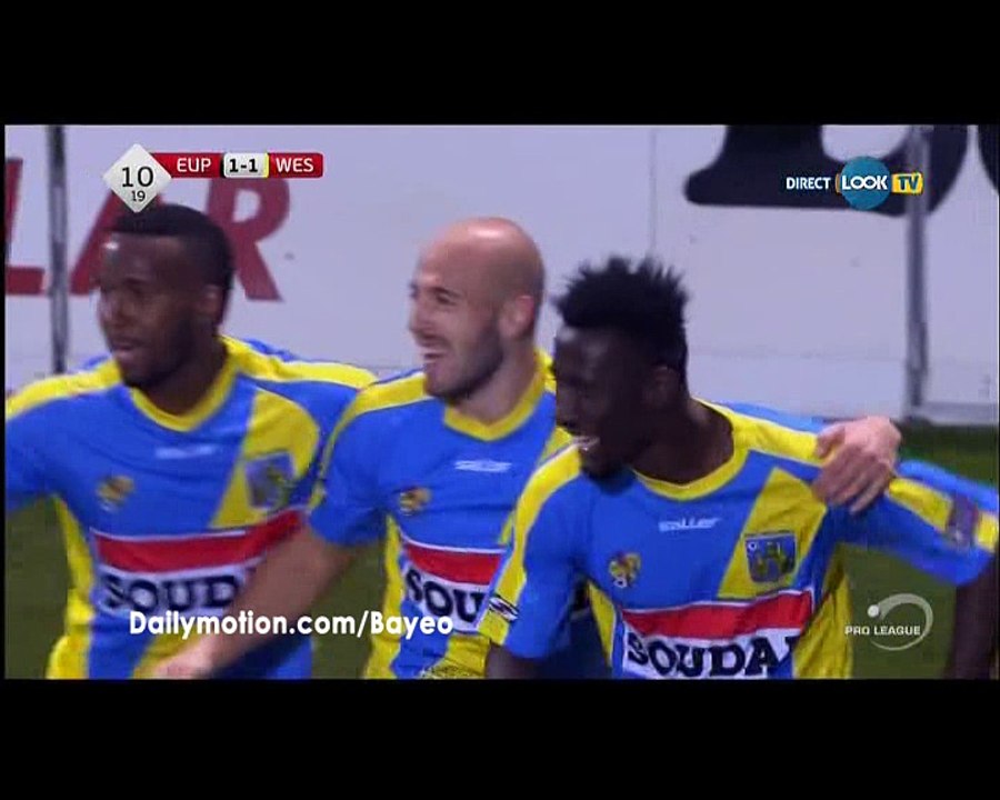 Silvere Ganvoula Goal HD - Eupen 1-1 Westerlo - 26.11.2016