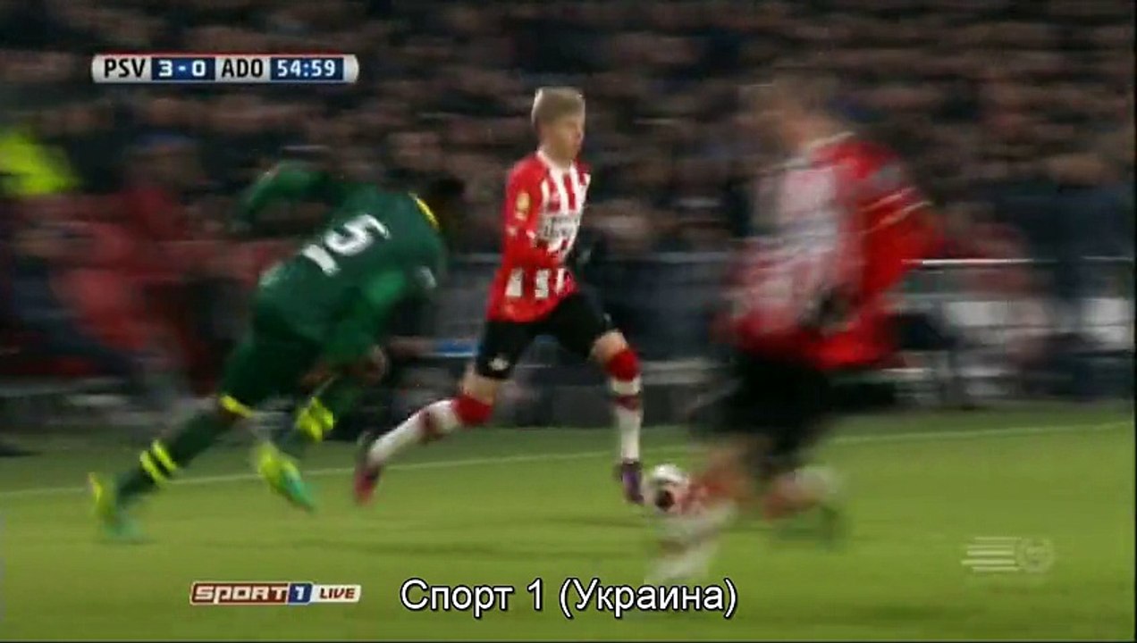 Luuk de Jong Goal HD - PSV 3-0 Den Haag 26.11.2016 HD