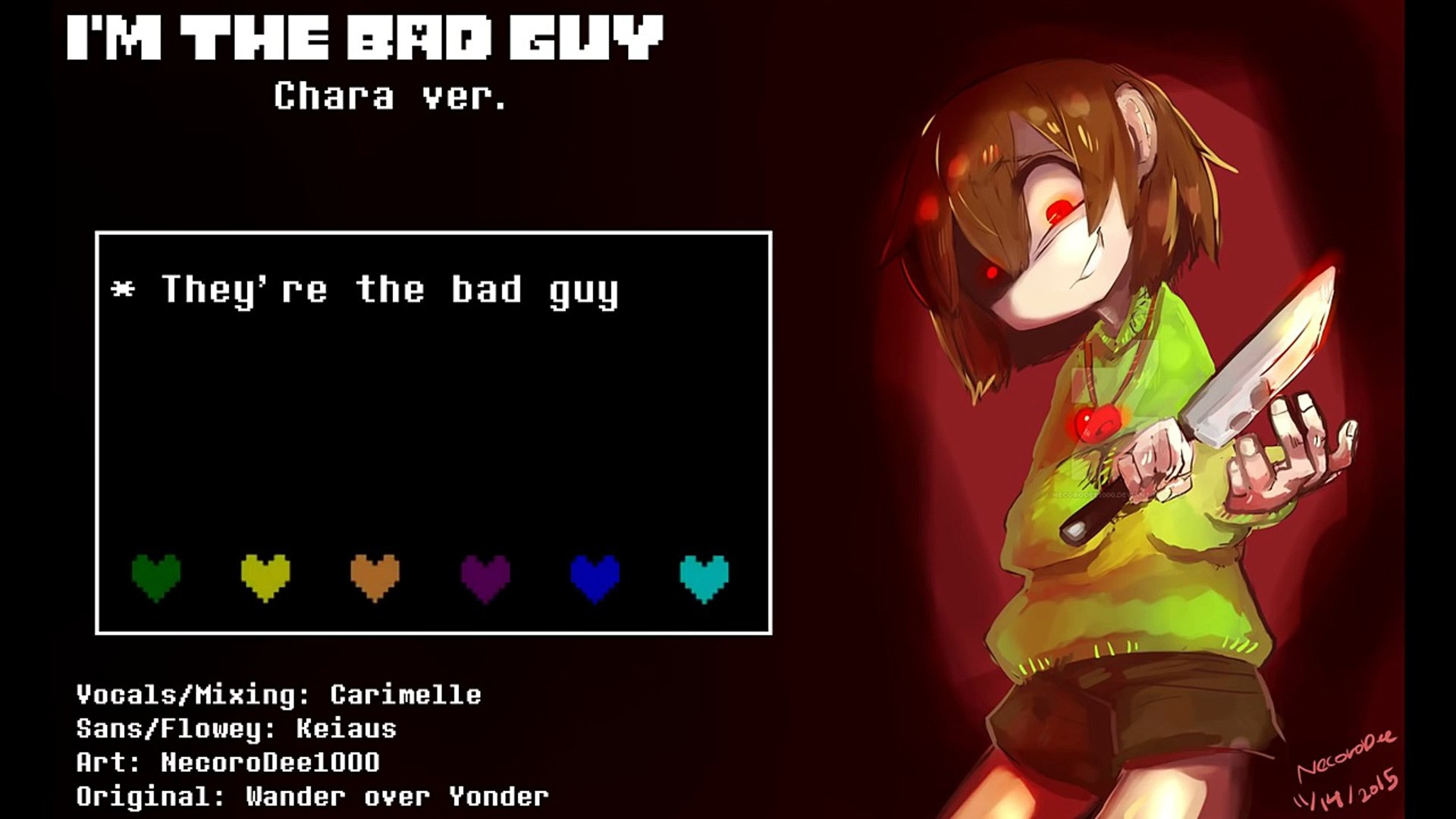 ⁣[UNDERTALE] I'm the Bad Guy - Chara ver