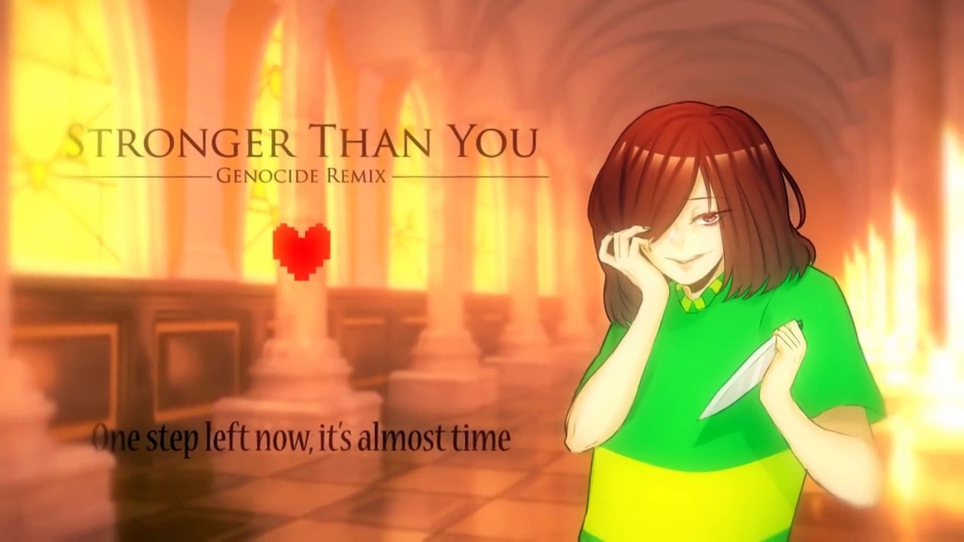 Stronger Than You Chara Response Undertale Animation Parody