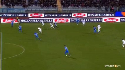 Gianluca Lapadula - GOAL- Empoli 0-1 Milan - 2016-11-26