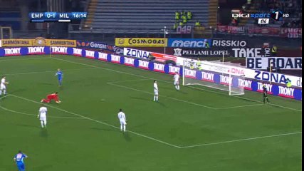 Riccardo Saponara Goal HD - Empoli 1-1 AC Milan - 26.11.2016
