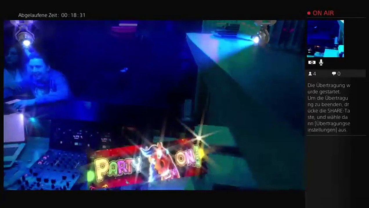 PS4-Live-Übertragung von ben201080