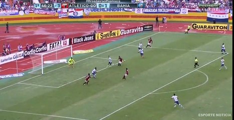 Atlético GO 1 - 1 Bahia Gol de Júnior Viçosa Última Rodada do Brasileirão Série B 26-11-2016 (HD)