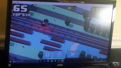 Crossy Road Record Attempt