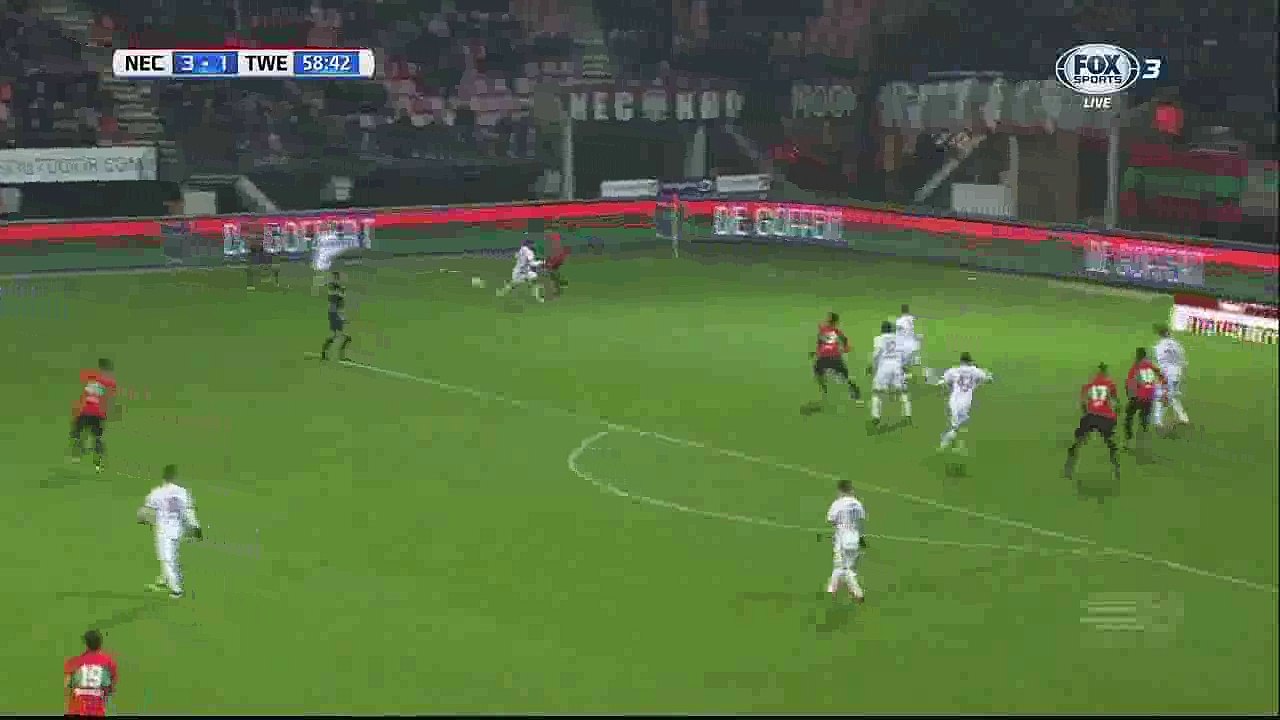 Dario Dumic Goal HD - Nijmegen 3-1 Twente - 26.11.2016