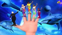 mermaid Finger Family Nursery Kids Popular 3d Rhymes | Children Learn About Mermaids