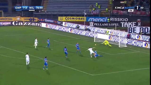 Gianluca Lapadula Goal HD - Empoli 1-4 AC Milan - 26.11.2016