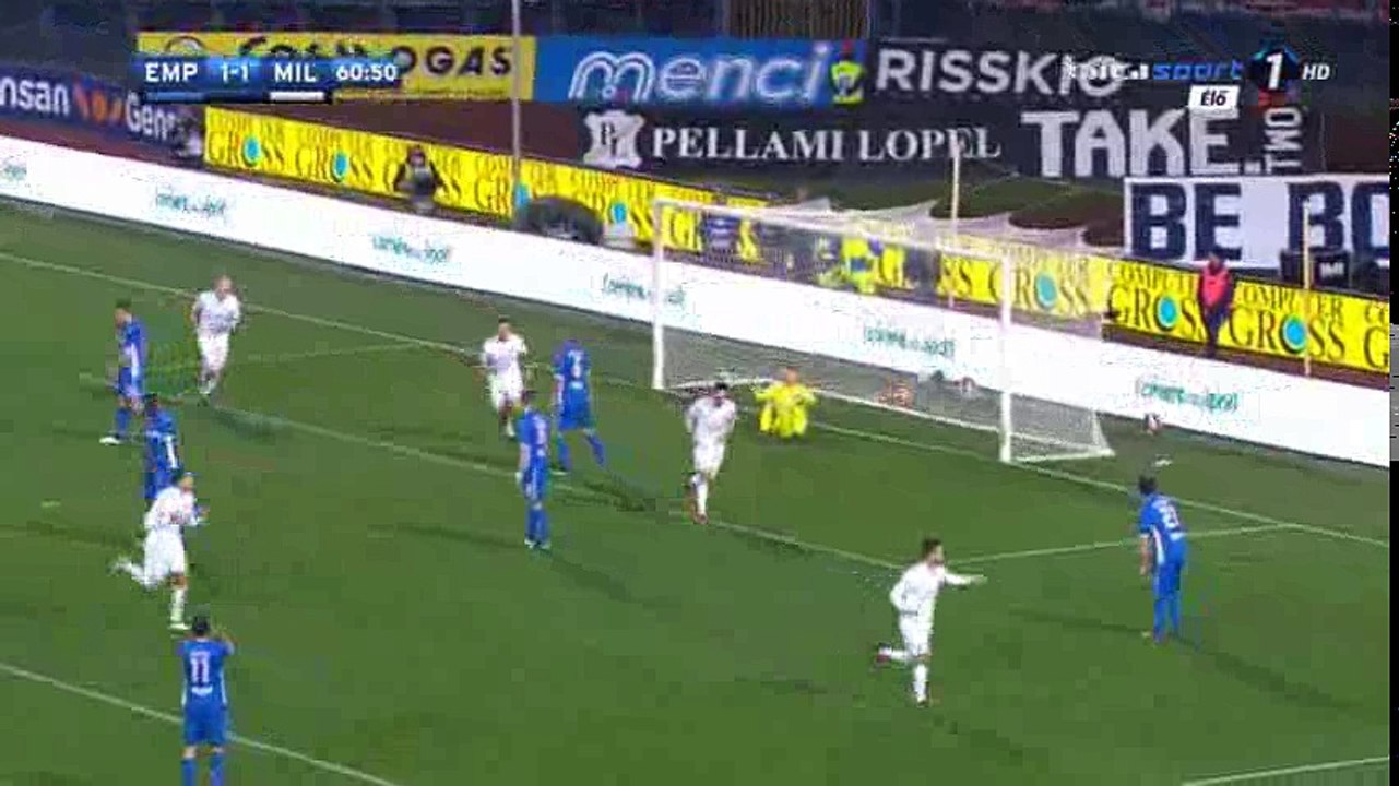 All Goals & Highlights HD - Empoli 1-4 AC Milan - 26.11.2016