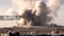 Сирия, Алеппо. Правительственные силы Сирии ведут боевые действия против боевиков