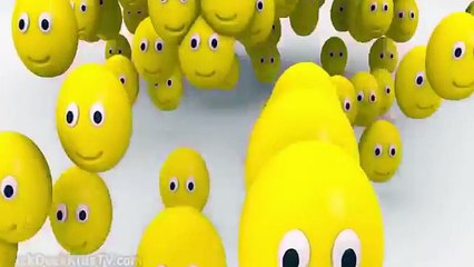 Learn Colors and Count The Number of Children With The Eggs 3D 2016 by Duck Duck Kids TV#1