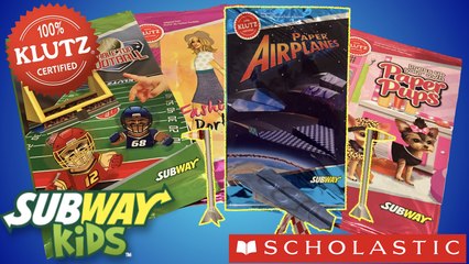 2016 Subway Scholastic The Klutz How to Fold Paper Airplanes #4