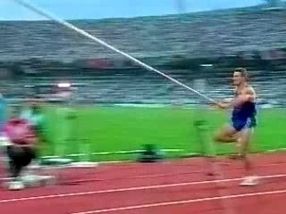 Serguei Bubka 6m01 Athènes 1997