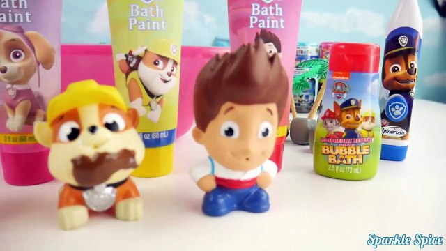 PAW PATROL Slime Poop Toilet Toy Hunt Surprises, Skye, Chase, Ryder Bath Paint Shark Attack