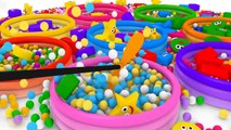 DuckDuckKidsTV || Learn Colors with Animated 3D and Surprise Eggs Ball Pit Show by DuckDuckKidsTV 04