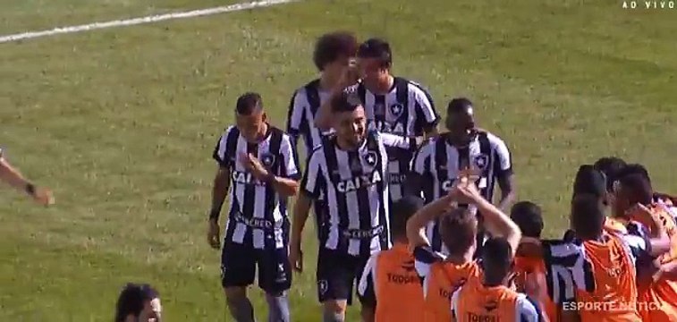 Botafogo X Ponte Preta Gol de Sassá 37ª Rodada do Brasileirão 26-11-2016 (HD)