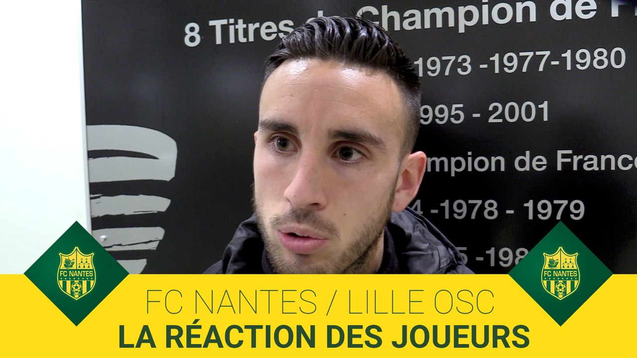 FCN-LOSC : la réaction des joueurs
