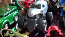 Learning Vehicles Trains and Sounds for kids with Dinodaurs, Monster Trucks, 2016 Cars and Trucks