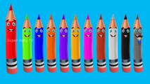 Learn Colors with color pencils| Learn Colours | Nursery Rhymes For Children | kids learning videos