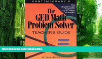 Price Ged Math Problem Solver: Reasoning Skills to Past the Test/Teachers Guide Myrna Manley For