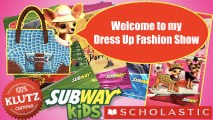 2016 Subway Scholastic The Klutz Chihuahua Paper Pup Dress Up Fashion Show #2