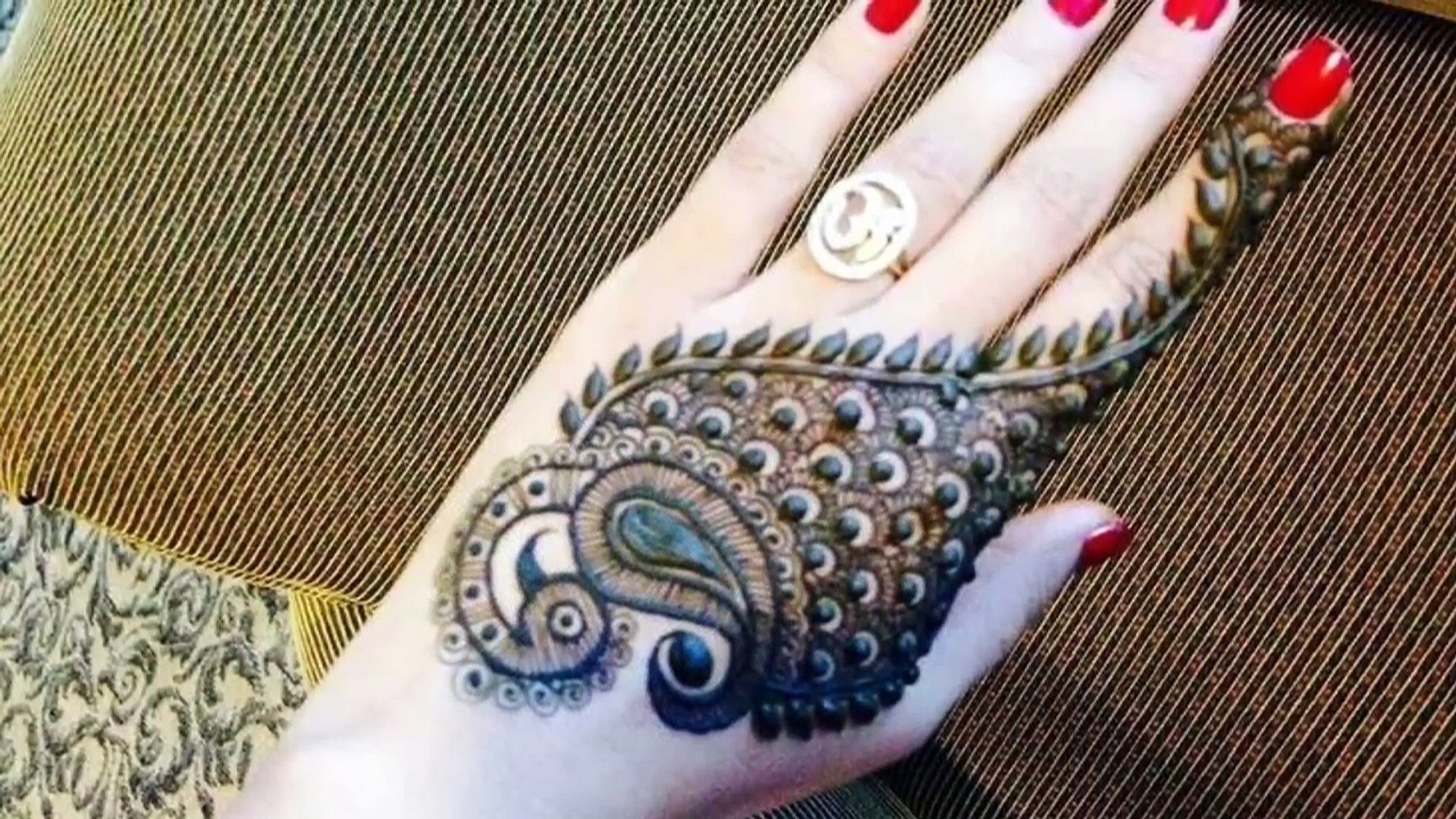 Simple Rajasthani Mehndi Designs For Hands