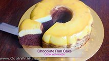 CHOCOLATE FLAN CAKE *COOK WITH FAIZA*