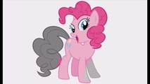 My Little Pony Transforms - Princess Pinkie Pie Baby Teen Alicorn - MLP Coloring Videos For Kids